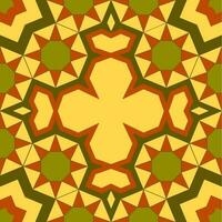 Arabic decorative design pattern for mosque. vector