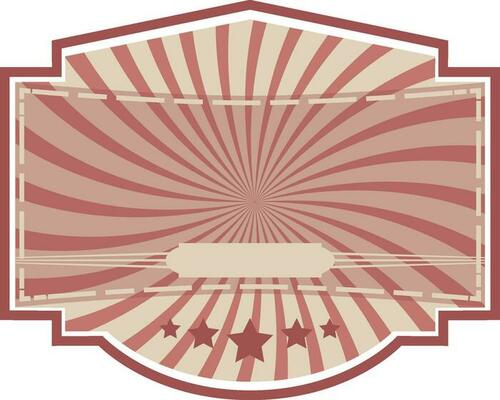 Abstract sticker, tag or label design.