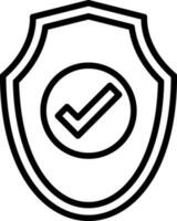 diseño de icono de vector de protección