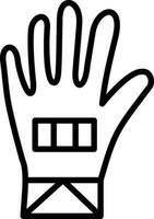 Glove Vector Icon Design