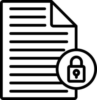 seguro datos vector icono diseño