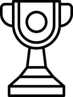 Trophy Vector Icon Design