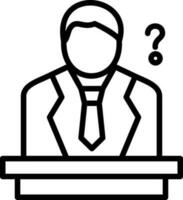 Help desk Vector Icon Design