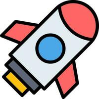 Rocket Vector Icon Design