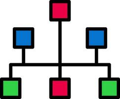 Sitemap Vector Icon Design