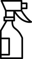 Spray bottle Vector Icon Design