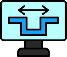 Gap Vector Icon Design