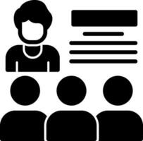 Seminar Vector Icon Design