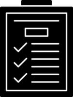 Checklist Vector Icon Design