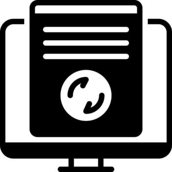 solid icon for storage vector