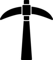 Pickaxe Vector Icon Design
