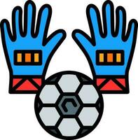 Goalie Vector Icon Design