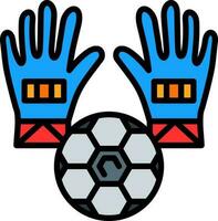 Goalie Vector Icon Design