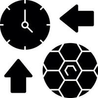 diseño de icono de vector de tiempo