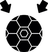 fútbol pelota vector icono diseño