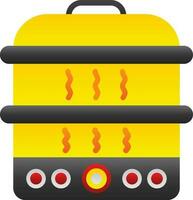Steamer Vector Icon Design