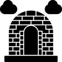 Igloo Vector Icon Design