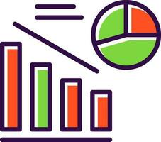 Analytics Vector Icon Design