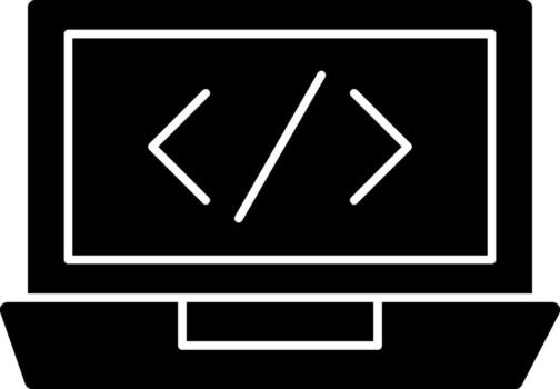 codificación vector icono diseño