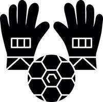 Goalie Vector Icon Design