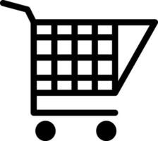 Shopping cart Vector Icon Design