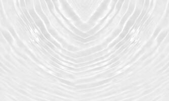 White water with ripples on the surface. Defocus blurred transparent white colored clear calm water surface texture with splashes and bubbles. Water waves with shining pattern texture background. photo