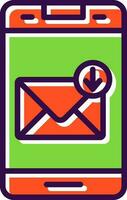 Inbox Vector Icon Design