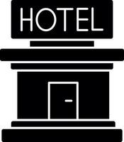 diseño de icono de vector de hotel