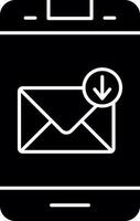 Inbox Vector Icon Design