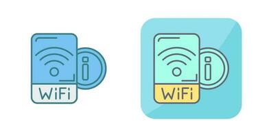 icono de vector de señal wifi