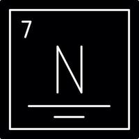 Nitrogen Vector Icon Design