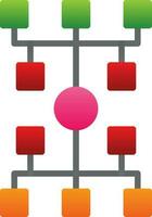 Algorithm Vector Icon Design