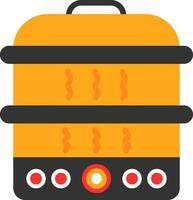 Steamer Vector Icon Design