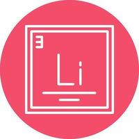 Lithium Vector Icon Design