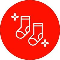 Socks Vector Icon Design