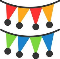 Garlands Vector Icon Design