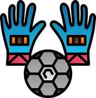 Goalie Vector Icon Design