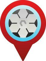 Location Vector Icon Design