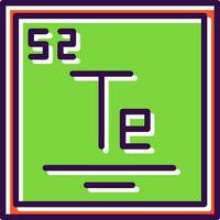 Tellurium Vector Icon Design