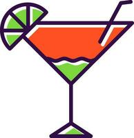 diseño de icono de vector de martini