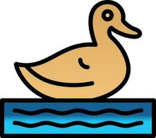 Duck Vector Icon Design