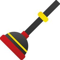 Plunger Vector Icon Design