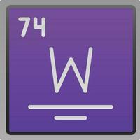 Tungsten Vector Icon Design