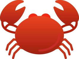 Crab Vector Icon Design