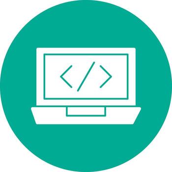 Coding Vector Icon Design