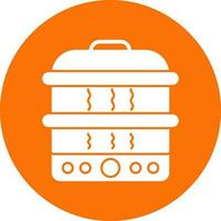 Steamer Vector Icon Design