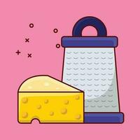 cheese grater vector illustration on a background.Premium quality symbols.vector icons for concept and graphic design.