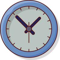 clock vector illustration on a background.Premium quality symbols.vector icons for concept and graphic design.