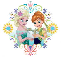 Frozen Fever Anna And Elsa png