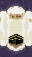 eid al adha mubarak animation instagram story video